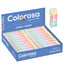Gomma Pastel - 6,2 x 1,2 x 2,2 cm - vinile - Colorosa - conf. 20 pezzi