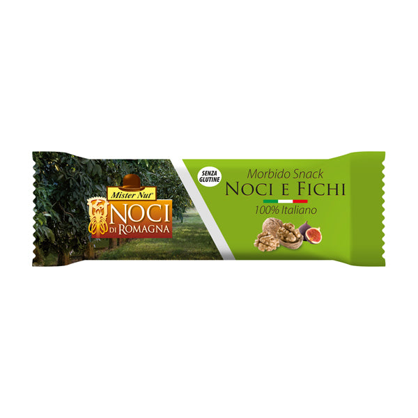 Barretta morbida - fichi/noci - 30 gr - Mister Nut