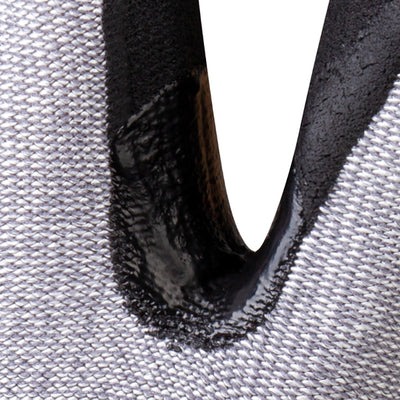 Guanti da lavoro Venicut01 - schiuma di nitrile - taglia 07 - grigio/nero - Deltaplus