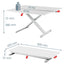Postazione Sit & Stand Ergo Cosy - da scrivania con vassoio - Leitz