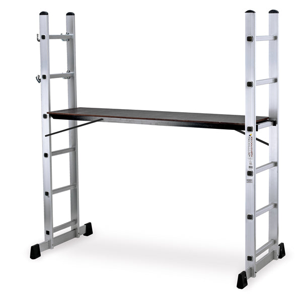 Scala trabattello Everest - 40 x 160 x 168 cm - alluminio - X-Robust