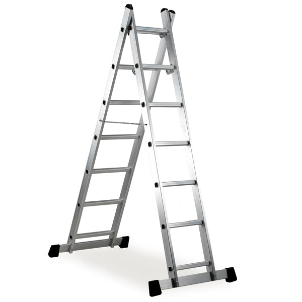Scala trabattello Everest - 40 x 160 x 168 cm - alluminio - X-Robust