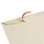 Busta Cart Grass - A5+ - 26 x 20,5 x 2,5 cm - cartoncino teso - grigio - Bong Packaging - conf. 200 pezzi