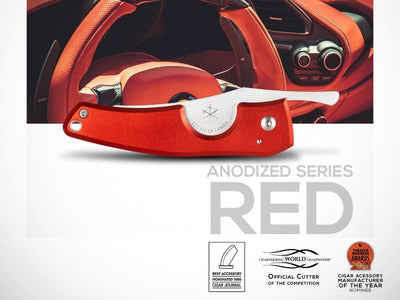 Les Fines Lames TAGLIASIGARI LE PETIT ANODIZED RED