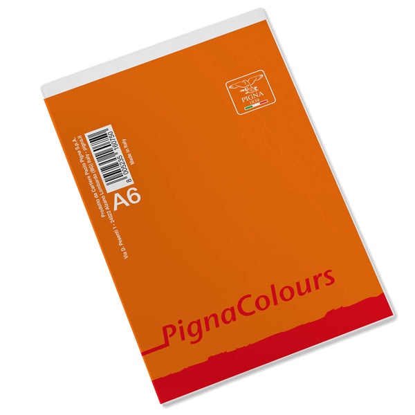 Blocco Colours - A6 - 100 x 150mm - 60 gr - 60 fogli - 5mm - Pigna