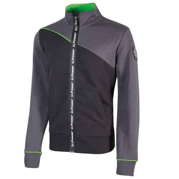 Felpa Uranus - taglia XL - grigio - U-Power