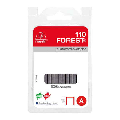 Punti metallici - 110 - 10 mm - metallo - Romeo Maestri - conf. 1008 punti