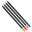 Matite colorate triangolare Black Edition - colori assortiti - Faber-Castell - conf. 50 pezzi