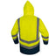 Parka 5 in 1 Optimum 3 alta visibilità - taglia M - giallo fluo - Deltaplus