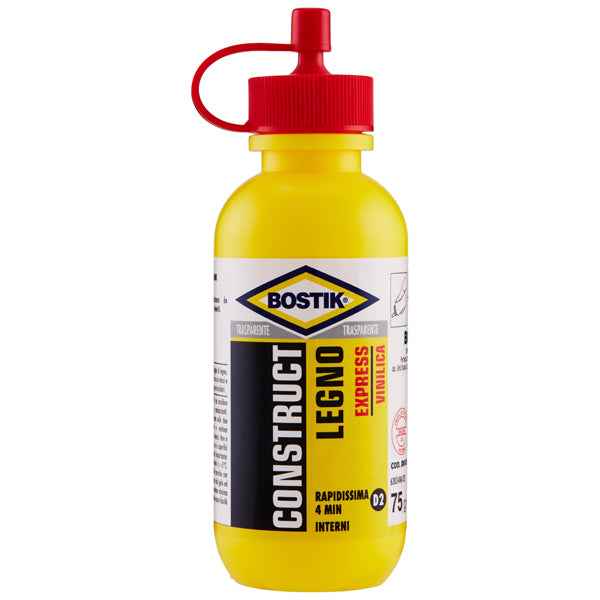 Colla Construct Legno Express  - 75 gr - trasparente - Bostik