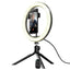 Kit di anelli luminosi Maku - per vlog - nero - Trust