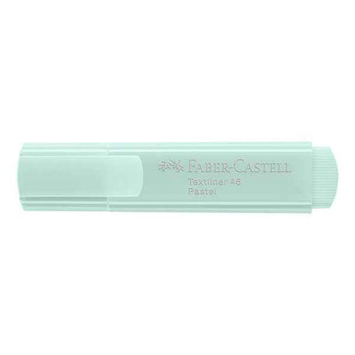 Evidenziatore Textliner 46 - punta scalpello - colori assortiti pastel - Faber Castell - astuccio 8 pezzi