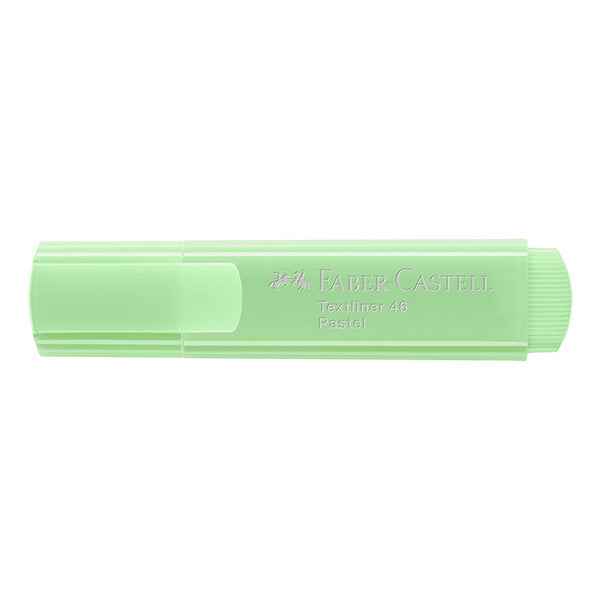 Evidenziatore Textliner 46 - punta scalpello - colori assortiti pastel - Faber Castell - astuccio 8 pezzi
