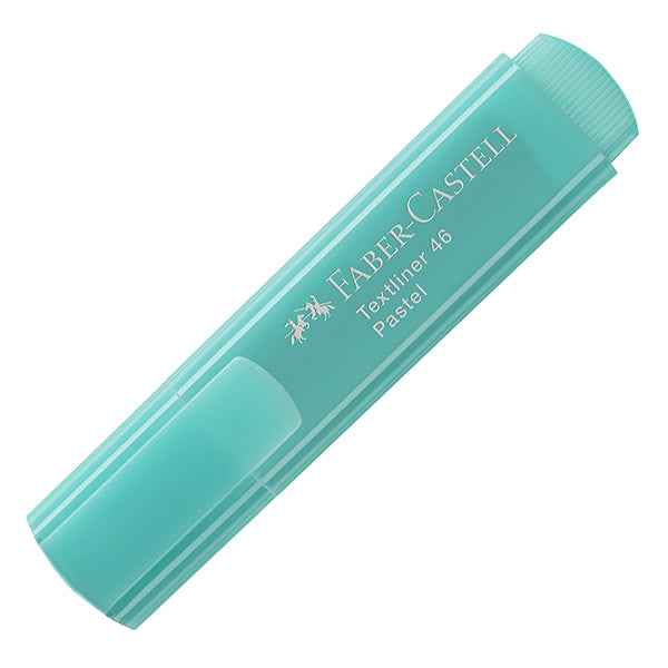 Evidenziatore Textliner 46 - punta scalpello - colori assortiti pastel - Faber-Castell - astuccio 4 pezzi