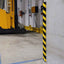 Profilo paracolpi S18 - per superfici - giallo/nero - Durable