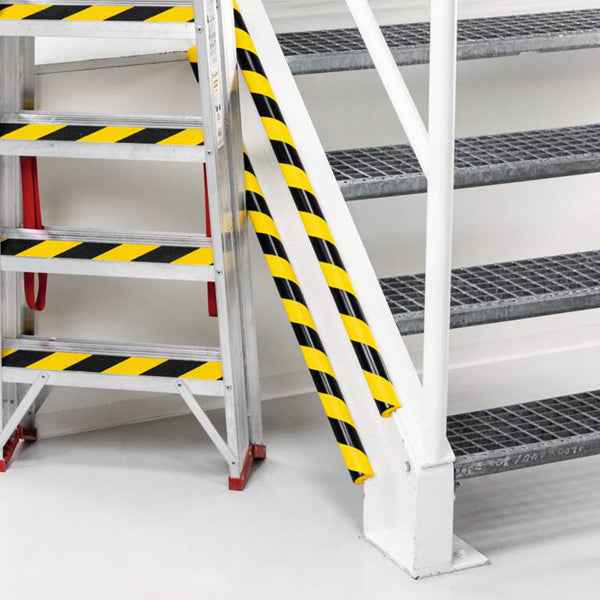 Profilo paracolpi E8R - per spigoli - giallo/nero - Durable