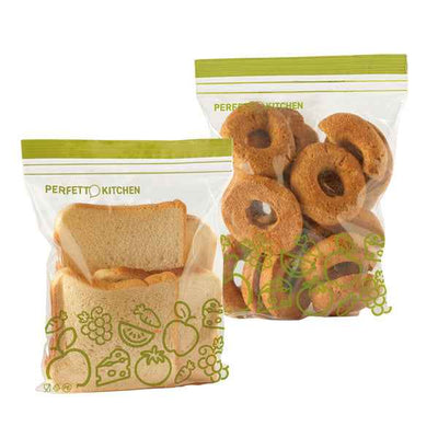 Buste per alimenti FrescoFood - large - 25,5 x 33 cm - PE - Perfetto - conf. 10 pezzi