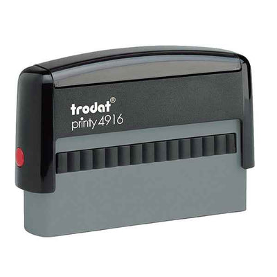Timbro Original Printy 4916 - personalizzabile - 70 x 100 mm - 3 righe - autoinchiostrante - Trodat