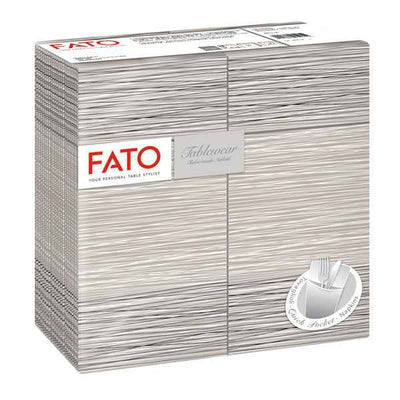Quick pocket linea Millerighe - 40 x 40 cm - polvere - Fato - conf. 40 pezzi