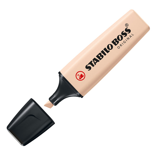 Evidenziatore Stabilo Boss NatureColors - tratto 2 + 5 mm - colori assortiti - Stabilo - astuccio 6 pezzi