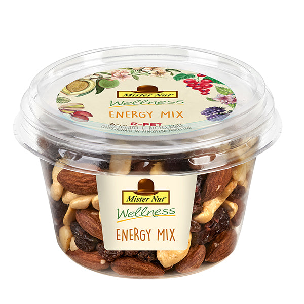 Energy mix - frutta secca e disidratata - in bicchiere - 125 gr - Mister Nut