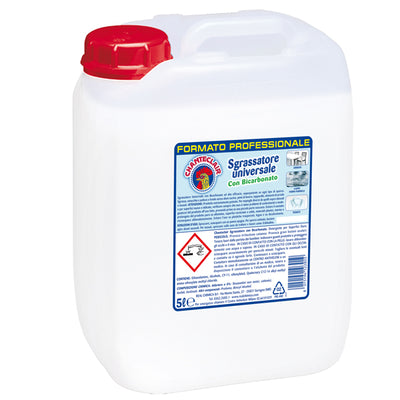 Sgrassatore universale - con bicarbonato - 5 L - Chanteclair