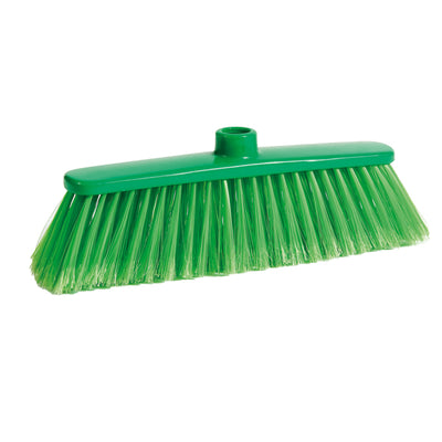 Scopa Alma - per interni - verde - 33 x 7,5 x 11,5cm - PPL/PVC - PerfettoFactory