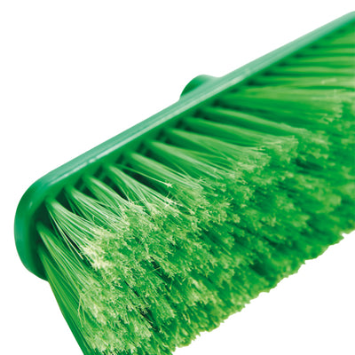 Scopa Alma - per interni - verde - 33 x 7,5 x 11,5cm - PPL/PVC - PerfettoFactory