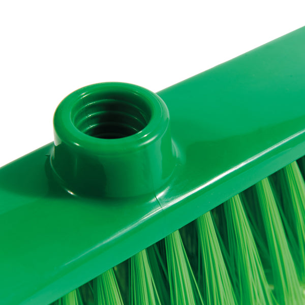 Scopa Alma - per interni - verde - 33 x 7,5 x 11,5cm - PPL/PVC - PerfettoFactory