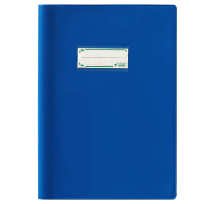 Copertina Copri Maxi Favorit Colibri 180 micron blu laccato A4 con alette e segna nome bio-based riciclabile