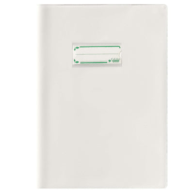 Copertina Copri Maxi Favorit Colibri 180 micron bianco laccato A4 con alette e segna nome bio-based riciclabile