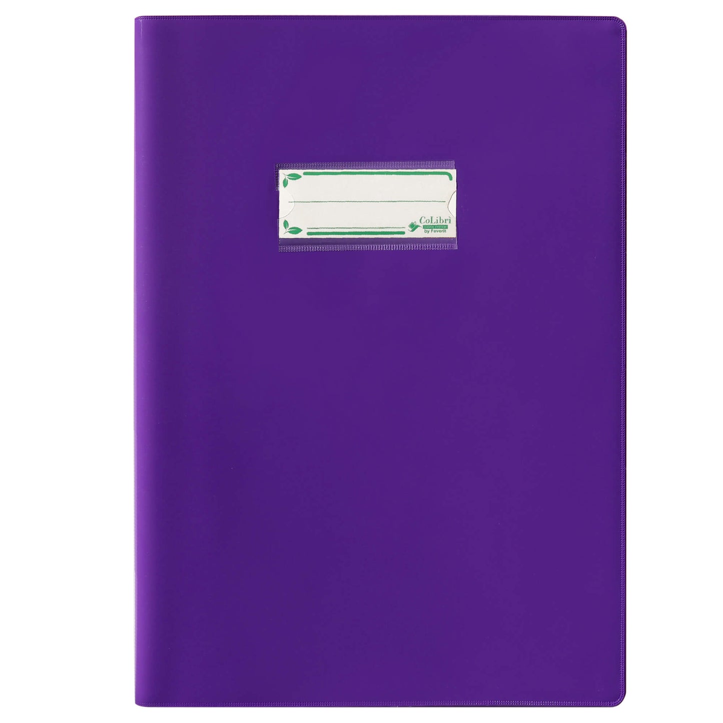 Copertina Copri Maxi Favorit Colibri 180 micron viola laccato A4 con alette e segna nome bio-based riciclabile