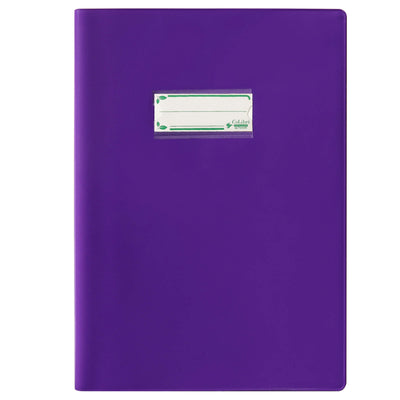 Copertina Copri Maxi Favorit Colibri 180 micron viola laccato A4 con alette e segna nome bio-based riciclabile