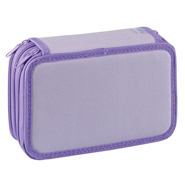 Astuccio 3 Zip Neon & Pastel - 13 x 20 x 7,5 cm - colori assortiti - Favorit