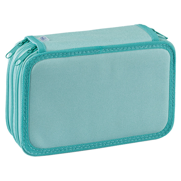 Astuccio 3 Zip Neon & Pastel - 13 x 20 x 7,5 cm - colori assortiti - Favorit