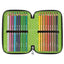 Astuccio 3 zip collezione Stilnovo - 19,5 x 7,5 x 12,9 cm - PL- colori neon assortiti - Giotto