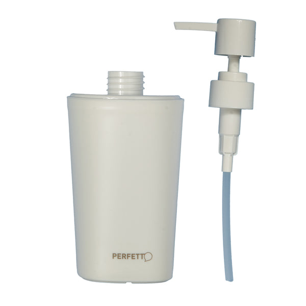 Dispenser sapone Pronto Bagno - da banco - capacità 450 ml - PPL - bianco - Perfetto