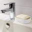 Portasapone Pronto Bagno - 12,5 x 8 x 2,5 cm - PPL - bianco - Perfetto