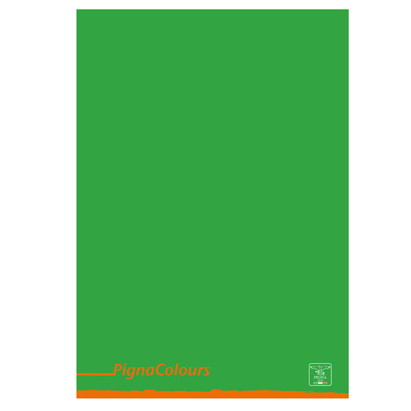Maxiquaderno Pigna Colours - A4 - 1 rigo - 42 fogli - 80 gr - Pigna
