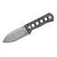 Coltello da collo QSP Canary Damascus manico CF alluminio QS141-E