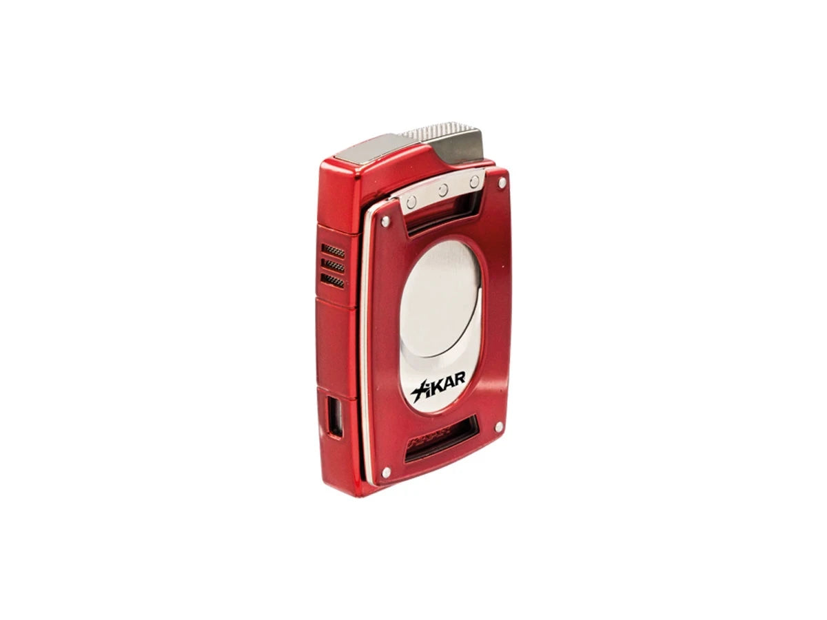 Xikar SET ACCENDINO / TAGLIASIGARI ULTRA-MAG SET (907RD) Red