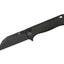 Coltello EDC QSP Swordfish Micarta 14C28N black Wharncliffe marrone QS149-C2