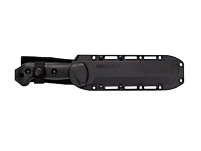 Ka-Bar Becker Tac Tool BK3 dettaglio lama Cro-Van manico Grivory fodero tattico