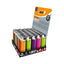 ACCENDINI PIEZO BIC COLORATI J38 usa e getta C.R. (50PZ)