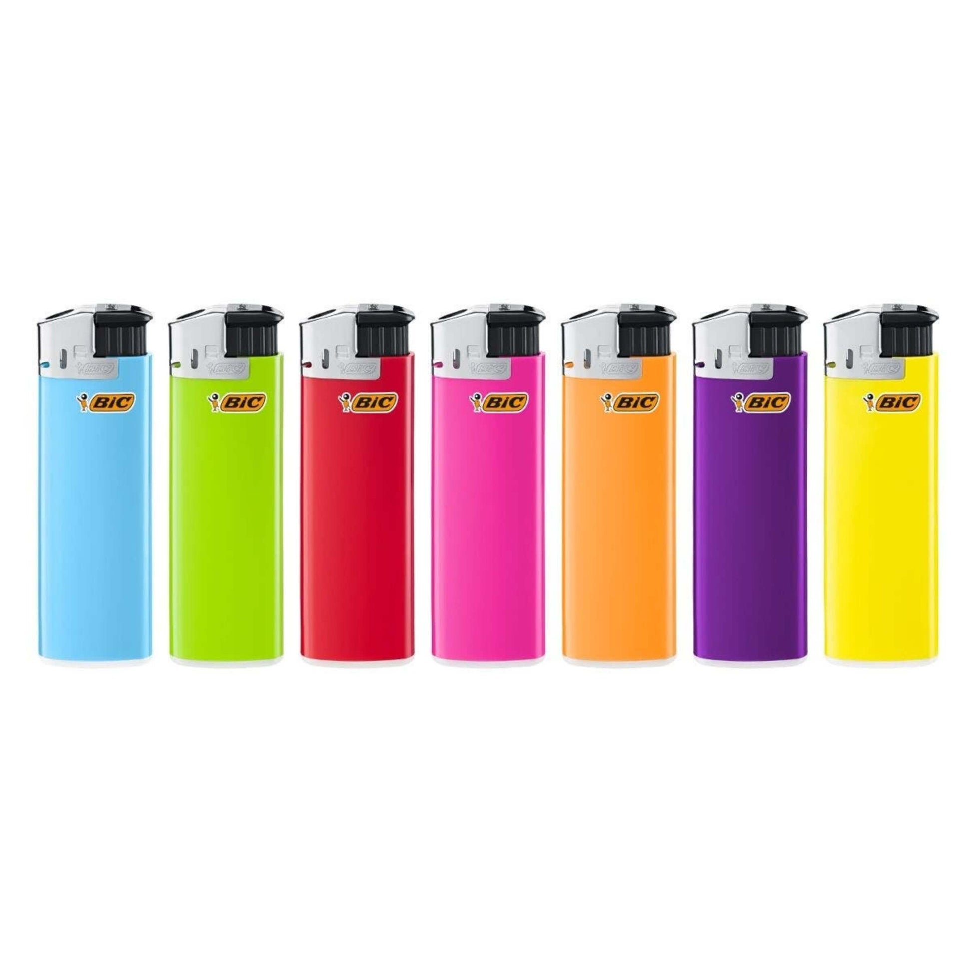 Accendini BIC J38 Electronic piezoelettrico colorati confezione da 50 pezzi usa e getta