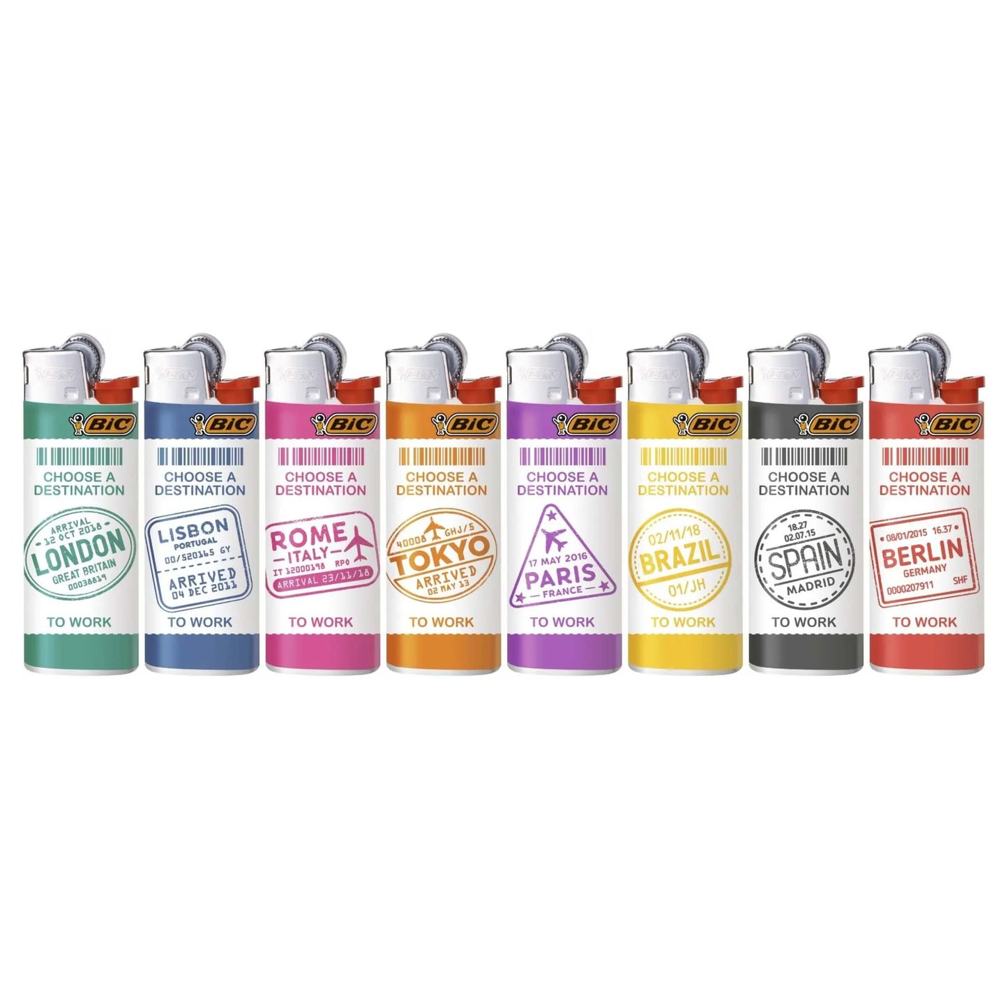 ACCENDINI MINI BIC J25 BIG CITY LIFE usa e getta C.R. (50PZ)