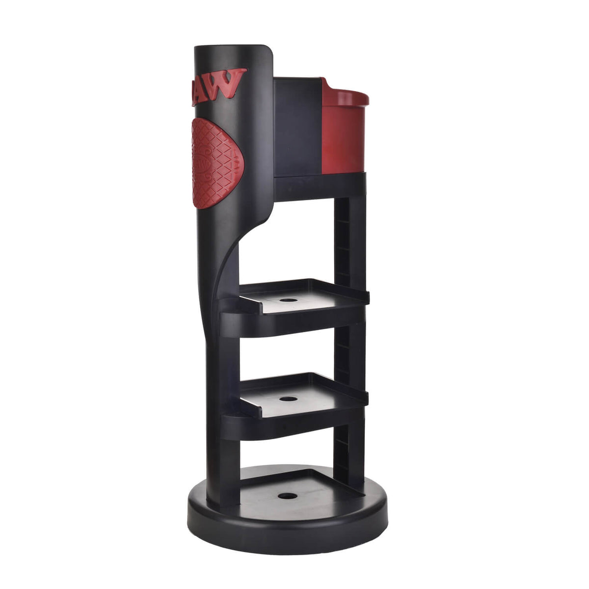 RAW Espositore per Accendini Vuoto Nero e Rosso 62 × 26,8 × 27 cm