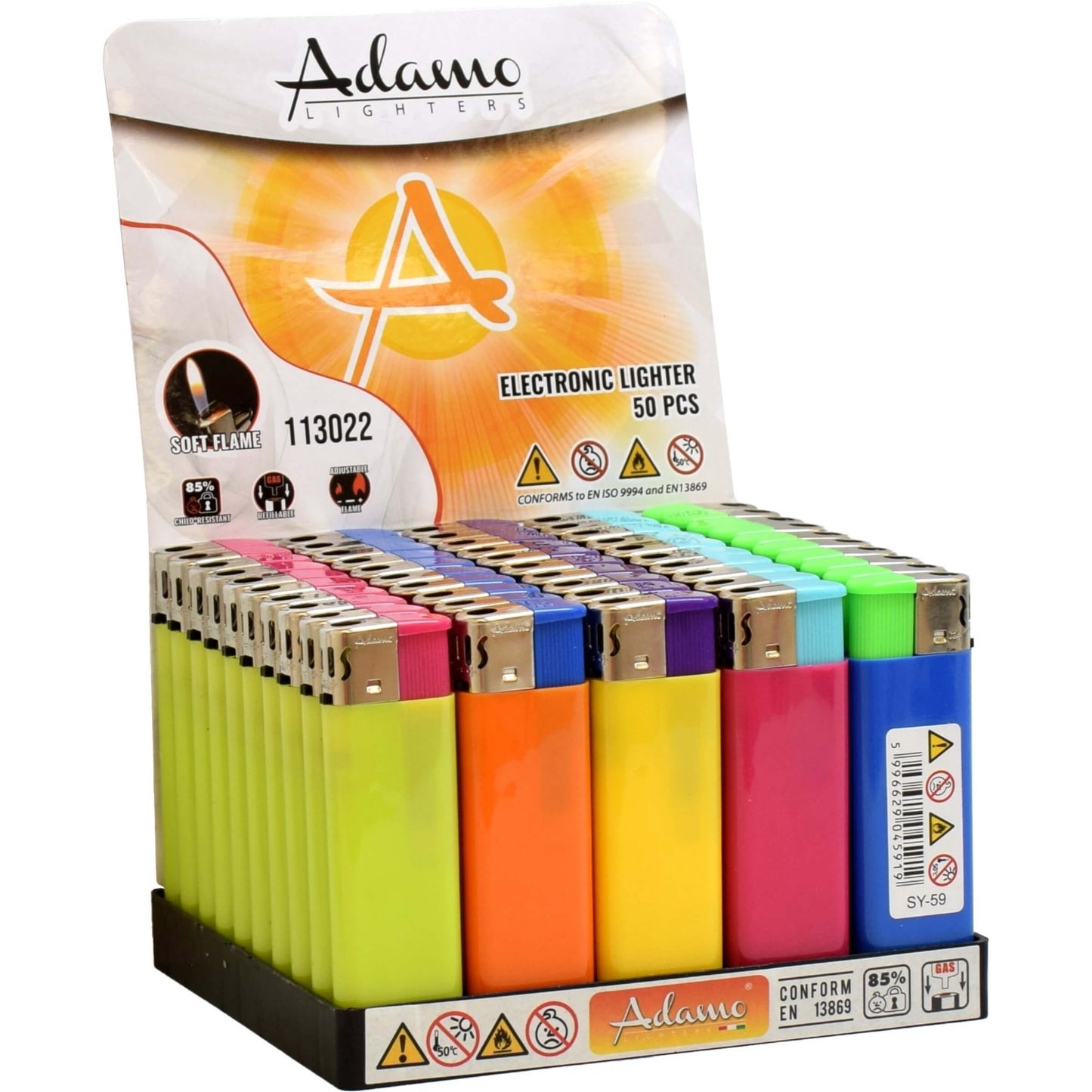 ACCENDINI PIEZO ELETTRONICO ADAMO JOY (50PZ) 113022