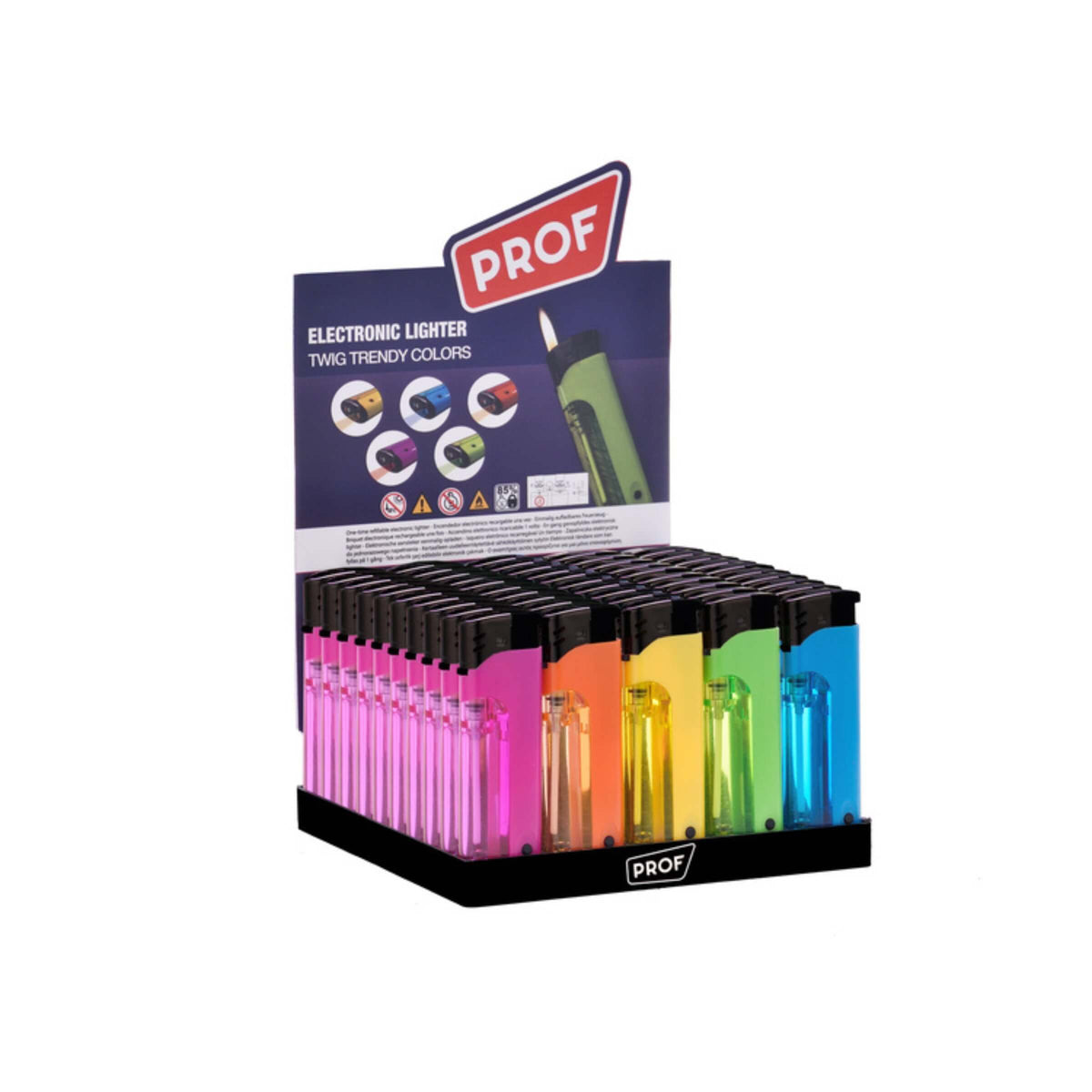 ACCENDINI PROF TWIG TRENDY COLORS CON LUCE C.R. (50PZ) 40804605