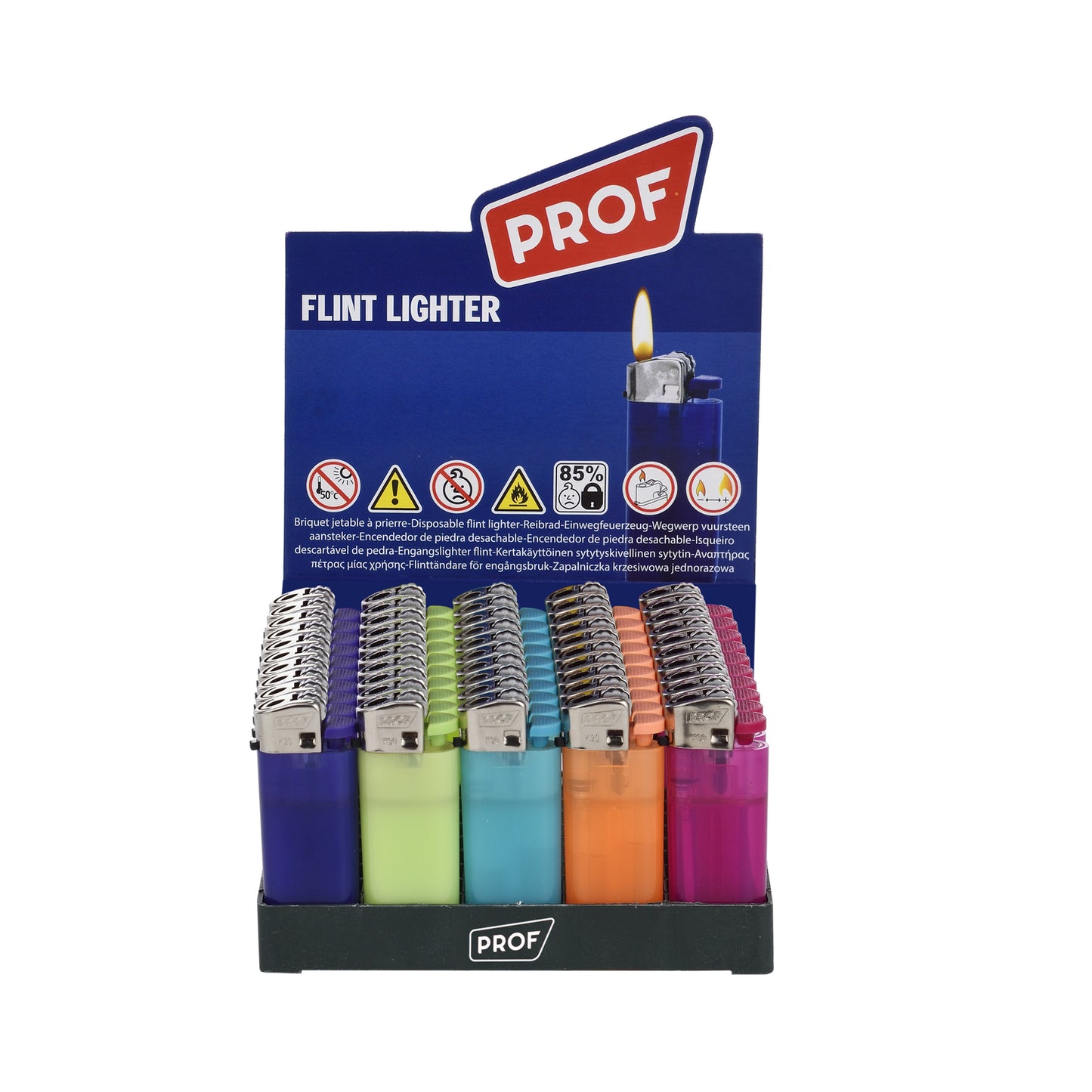 ACCENDINI PIETRINA PROF MINI TRASLUCIDO C.R. (50PZ) 40009533